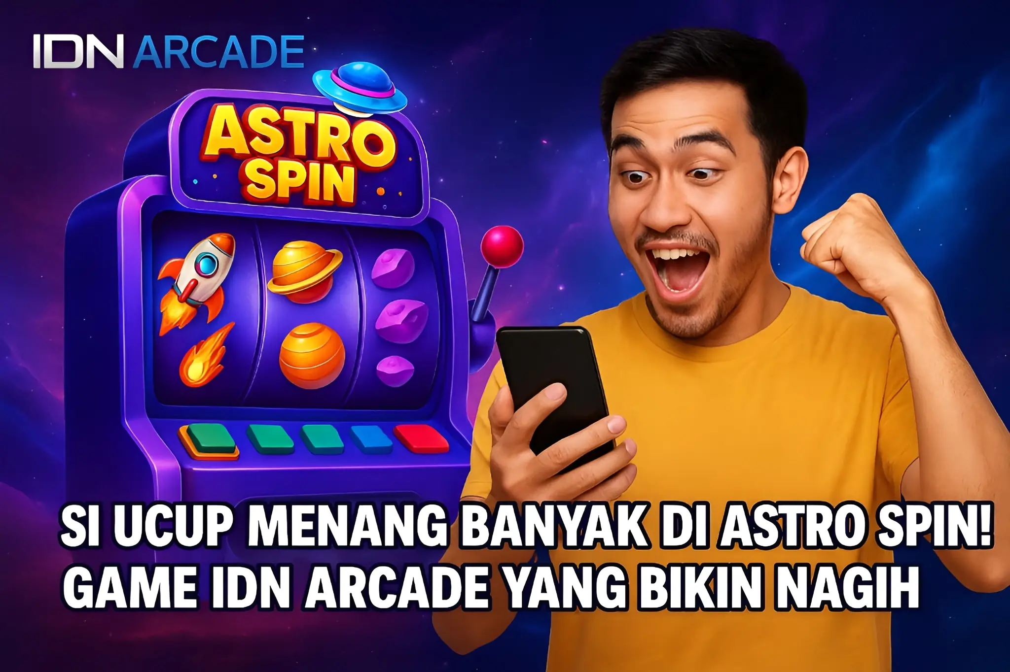 Astro spin game idn arcade